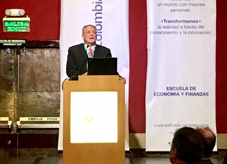 El gerente del Banco de la República, Juan José Echavarría, intervino en el seminario Macroeconómico Anif-Fedesarrollo. Foto: Tomada de Twitter Banco de la República.
