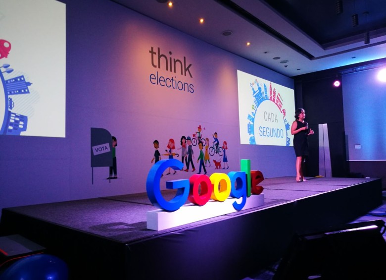 Think Elections Google se realizó este jueves en Bogotá con la participación de distintos actores democráticos. FOTO GOOGLE