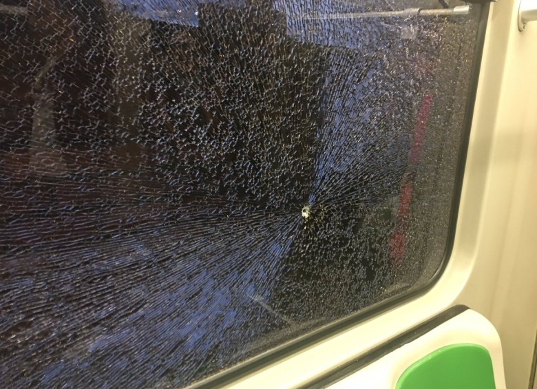 Investigan ataque a vagón del metro en el sur del Aburrá