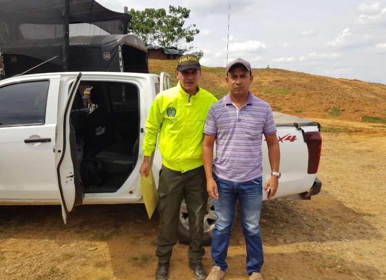 El momento de la detención del concejal Mario Eliecer Sierra. FOTO CORTESÍA FISCALÍA