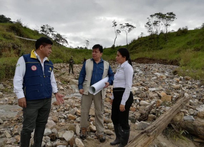 La gobernadora de Putumayo, Sorrel Aroca Rodríguez, lidera las acciones humanitarias desde el territorio. FOTO cortesía 