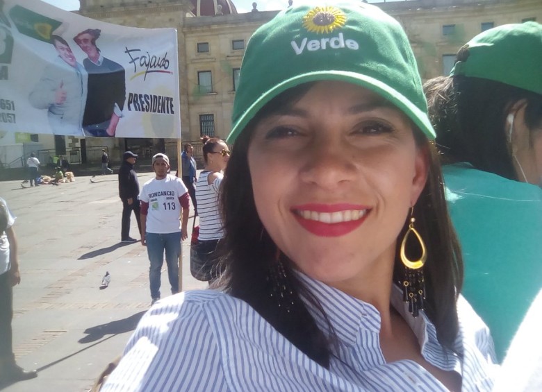 Cindy es candidata por la Alianza Verde. FOTO: @cindycamara101