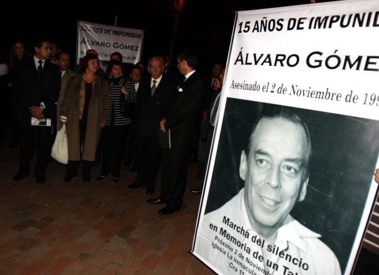 Un juez dictó sentido de fallo condenatorio en contra de Carlos Alberto Lugo por falso testimonio en el homicidio de Álvaro Gómez Hurtado. FOTO COLPRENSA