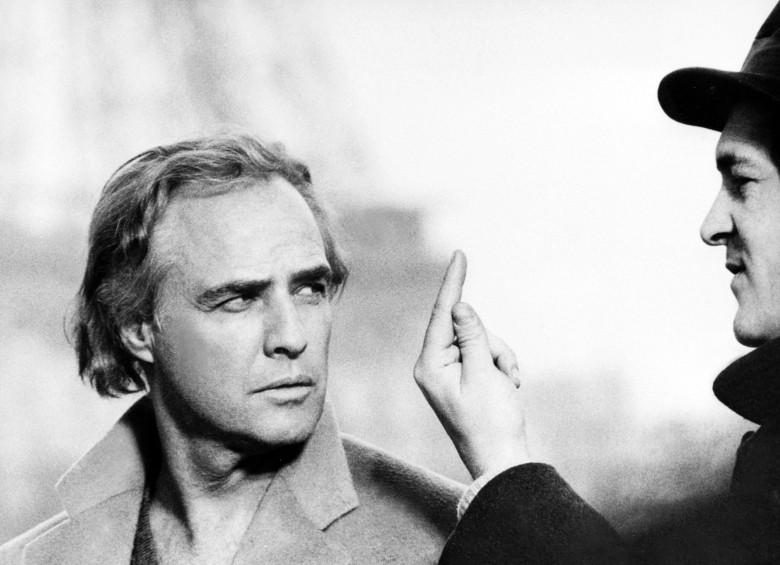 Bertolucci dirigió a Marlon Brando en la cinta Último Tango en París. Foto: AFP
