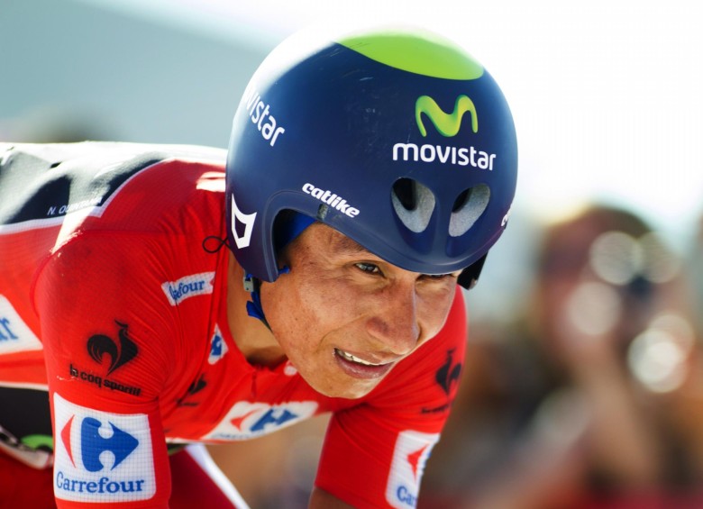 Nairo correrá desde el próximo 5 de mayo su participación en el Giro de Italia del centenario. FOTO AFP