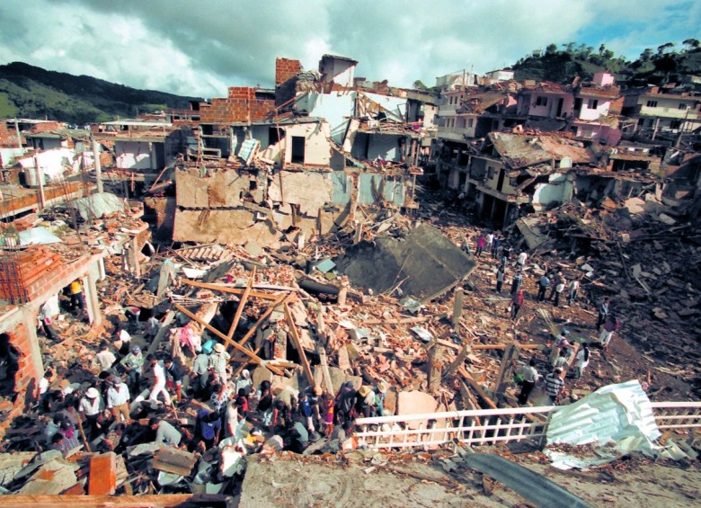 Granada fue uno de los municipios más afectados en Antioquia por el conflicto armado. En diciembre de 2.000, las Farc se tomaron este municipio. Murieron 20 personas. FOTO: Archivo Donaldo Zuluaga
