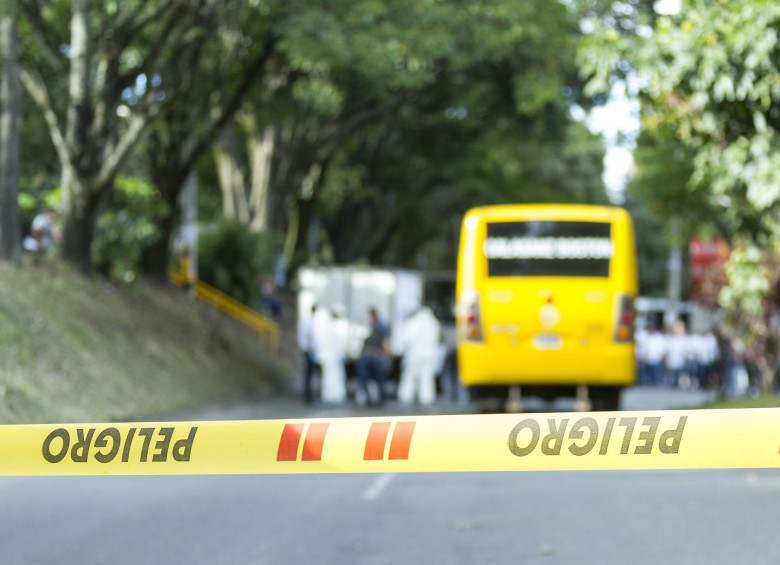 Sánchez era conductor de la empresa Coonatra, de la ruta 311. Fue asesinado en el barrio Calasanz, en la carrera 82 con con calle 49DD Foto: Andrés Camilo Suárez Echeverry