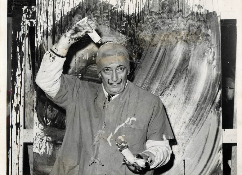Salvador Dalí es una de las figuras más representativas del surrealismo. Murió en 1989. Foto Archivo El Colombiano.