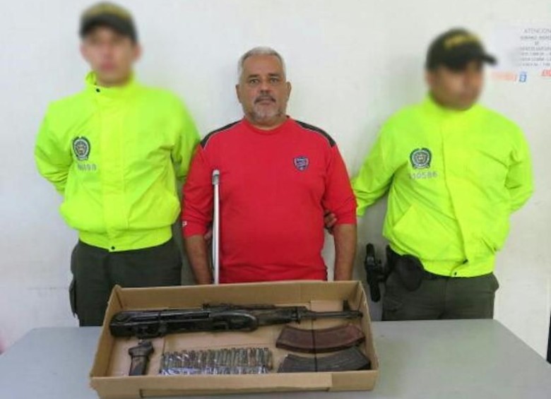 Osvaldo Meriño Torres,tendría vínculos con hombres que hicieron atentados en Barranquilla y Soledad. FOTO COLPRENSA