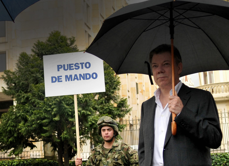 El presidente de la República, Juan Manuel Santos, vive un auténtico vía crucis en vísperas de la Semana Santa. FOTO ARCHIVO