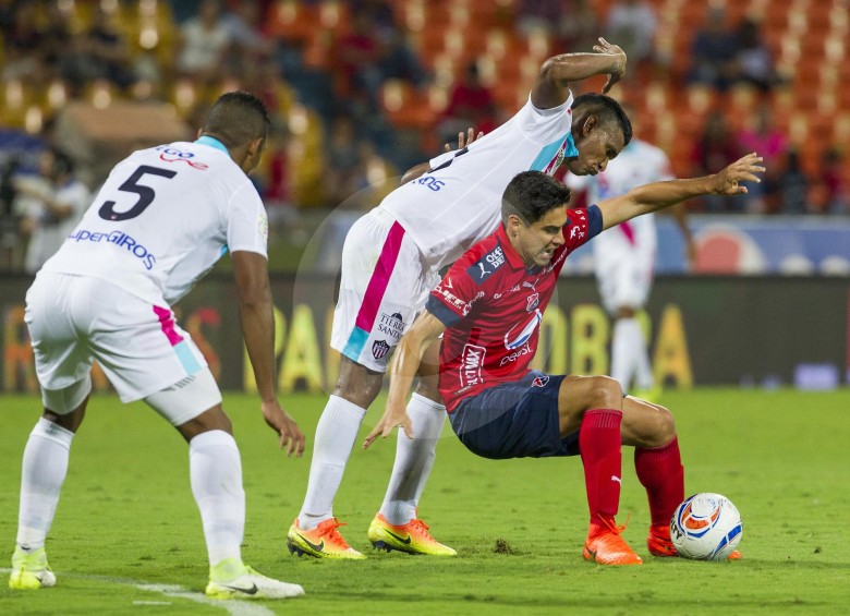 Esta noche, el Independiente Medellín deberá estar más atento que el pasado domingo cuando Junior lo sorprendió y lo venció 2-1 por la fecha 15 de la Liga Águila-2. FOTO manuel saldarriaga