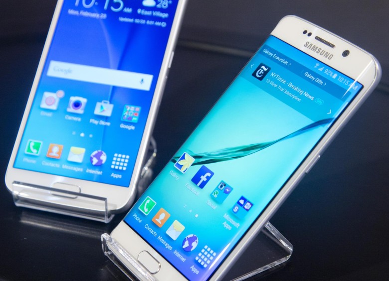 El nuevo dispositivo de Samsung llegará a Colombia la última semana de abril. FOTO AP