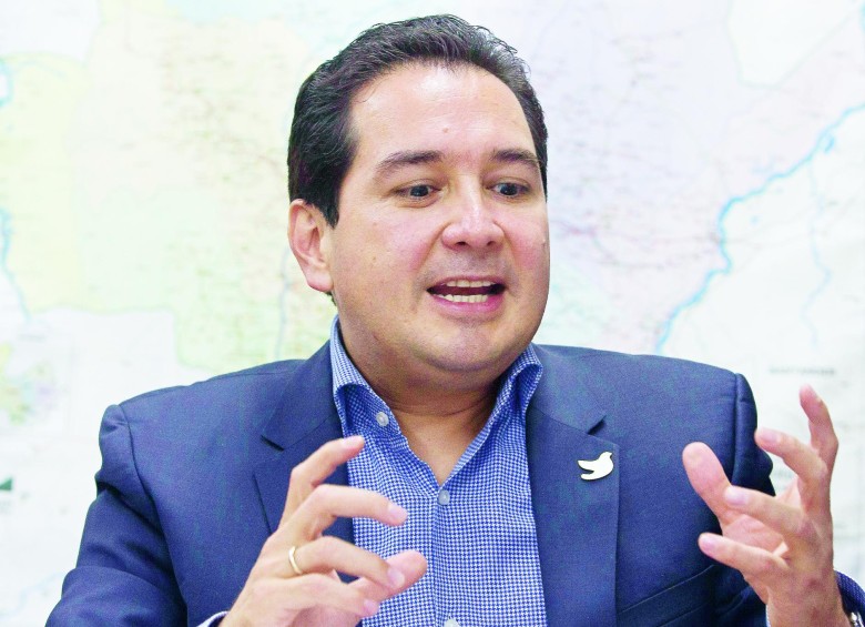 El viceministro de Minas, Carlos Andrés Cante, promete mayor fiscalización. FOTO Juan F. Rojas