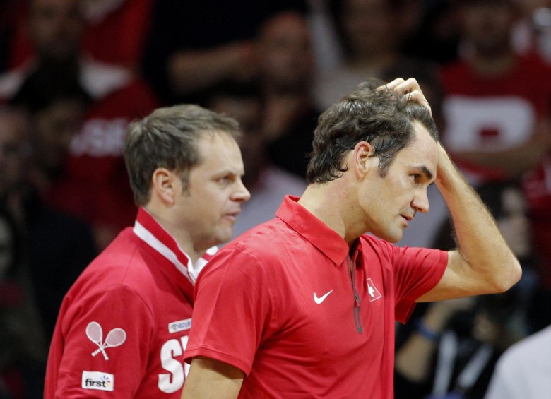 El suizo no se presentó en la final del Masters de Londres el pasado domingo por problemas en la espalda. FOTO AP