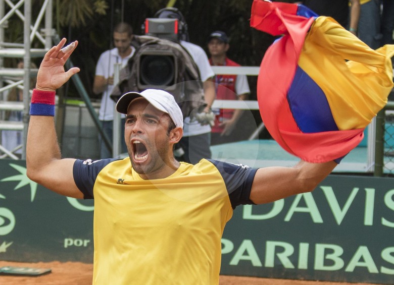 El doblista colombiano Juan Sebastián Cabal es uno de los integrantes de la Selección Colombia que afrontará el Grupo Mundial de la Copa Davis 2019. FOTO Robinson sáenz 
