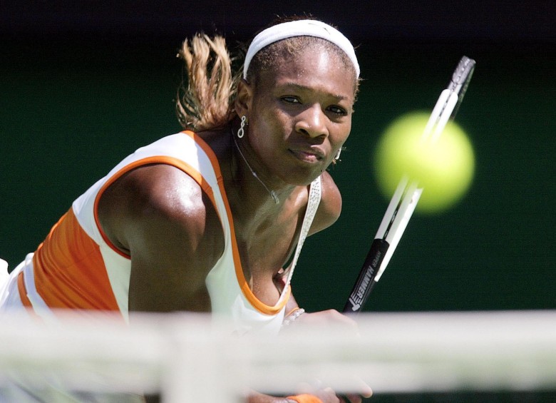 Serena Williams, tenista estadounidente, gran referente de este deporte a nivel mundial. FOTO AFP