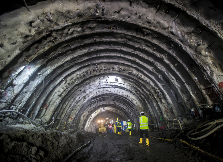 Este sistema vial comprende la construcción de 18 túneles en total. FOTO JUAN ANTONIO SÁNCHEZ OCAMPO