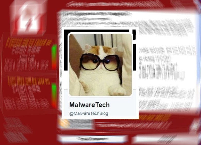 Este es el perfil de Twitter del hacker británico dedicado a la protección de sistemas MalwareTech. 