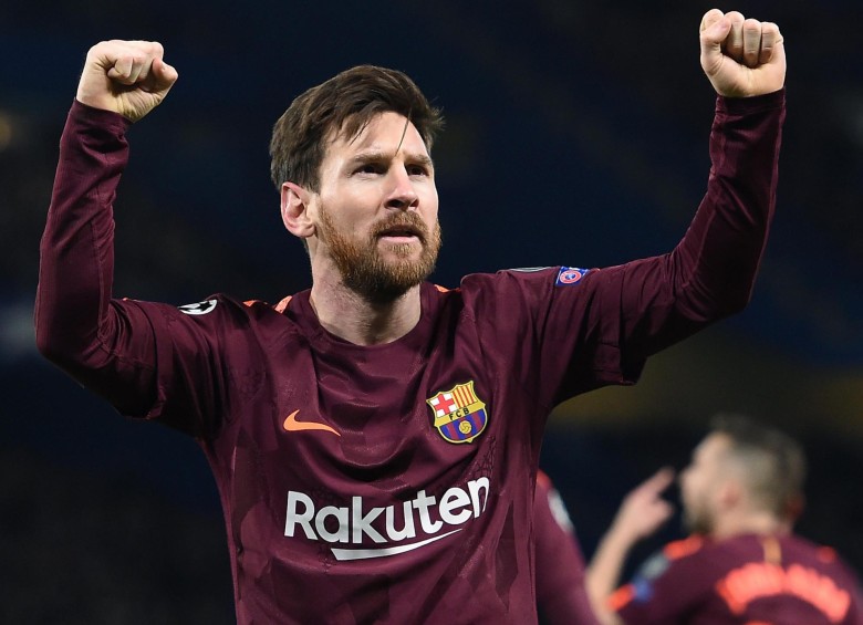 Lionel Messi tiene 98 goles en 122 partidos en Liga de Campeones. FOTO EFE