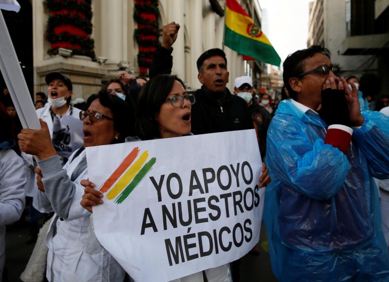 Terminó la huelga de médicos en Bolivia FOTO REUTERS
