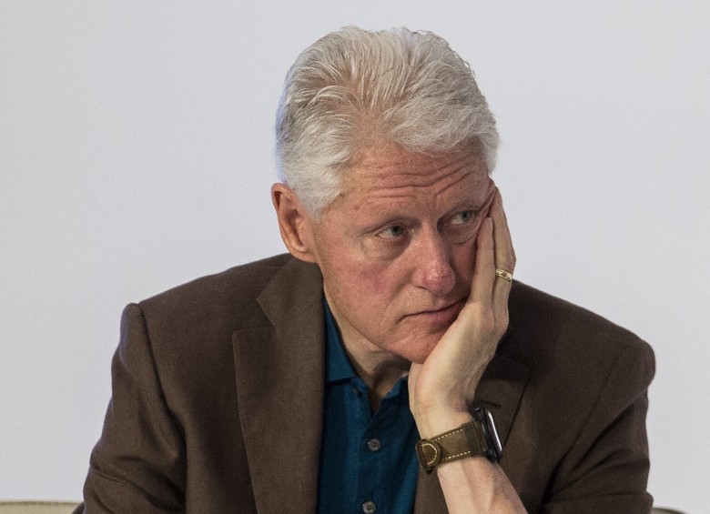 Bill Clinton, expresidente de los Estados Unidos. FOTO JAIME PÉREZ