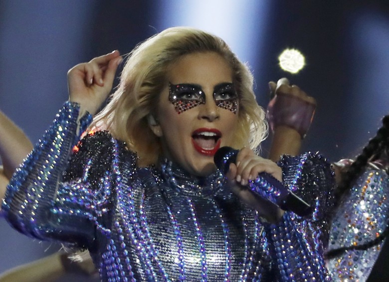 Lady Gaga fue la encargada del show de medio tiempo del Super Bowl este año. FOTO Reuters