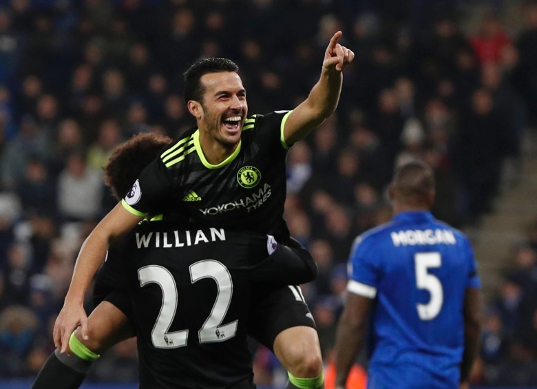 Con este triunfo el Chelsea mantiene su diferencia de siete y ocho puntos ante Tottenham Hotspur y Arsenal, respectivamente. FOTO AFP