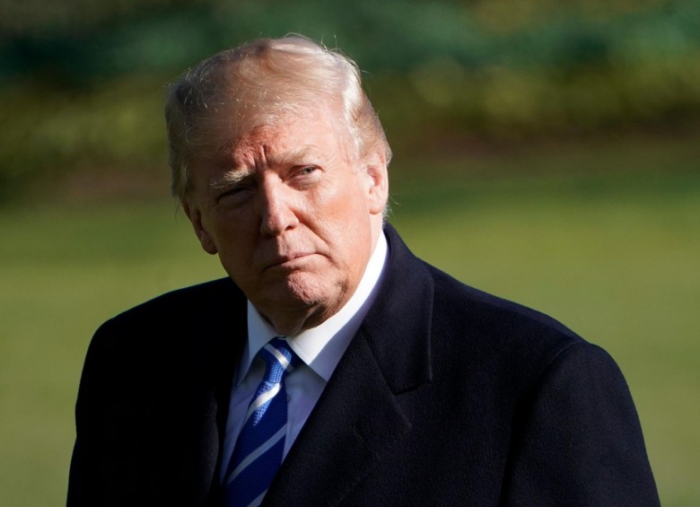 El presidente de Estados Unidos, Donald Trump. Foto. AFP. 