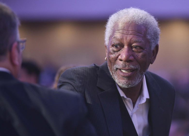 Morgan Freeman recibió el Oscar a mejor actor secundario en 2005 por Million Dollar Baby. FOTO AFP