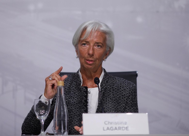 Lagarde, directora gerente del FMI, advirtió que la guerra comercial podría generar una contracción del PIB global. FOTO REUTERS