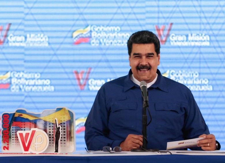 Nicolás Maduro, presidente de Venezuela. FOTO EFE