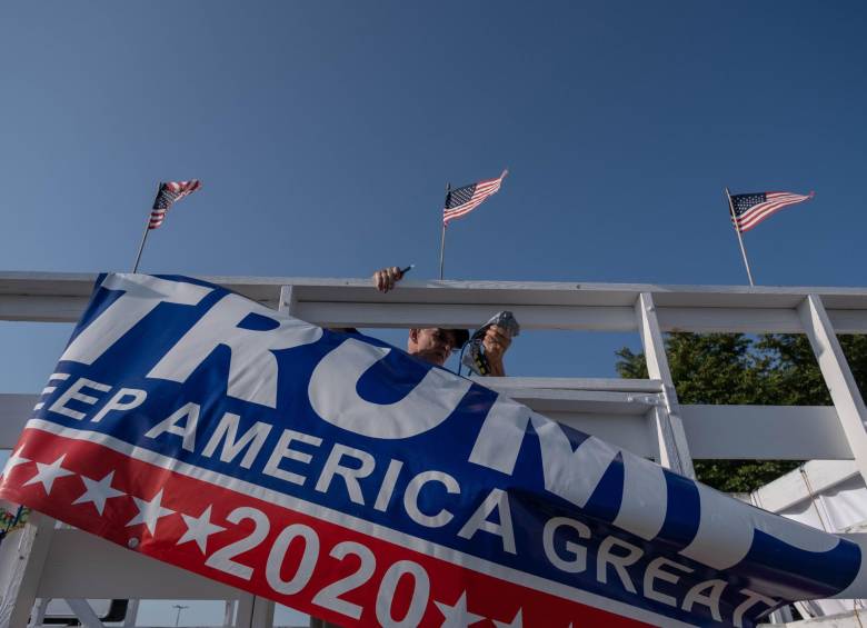 Joe Biden, en su esfuerzo por hacerse con los votos de los indecisos, un grupo que podría decantar las elecciones presidenciales que se juega contra Donald Trump. Foto: AFP Joe Biden, en su esfuerzo por hacerse con los votos de los indecisos, un grupo que podría decantar las elecciones presidenciales que se juega contra Donald Trump. Foto: AFP