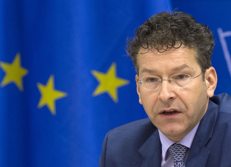 Presidente del Eurogrupo, Jeroen Dijsselbloem. FOTO AFP