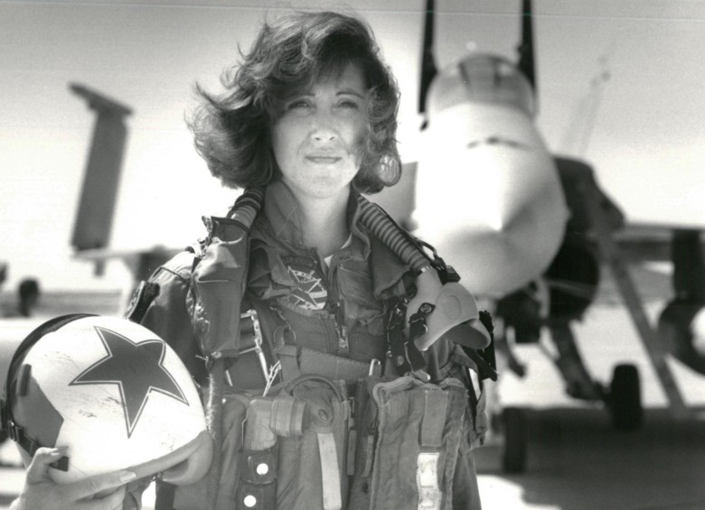 Tammie Jo Shults, piloto que es vista hoy como toda una heroína en EE. UU. Foto Reuters