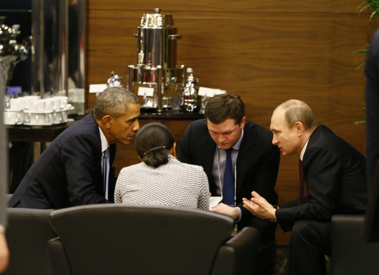 Obama y Putin intentan aprovechar la cumbre para limar las diferencias respecto a lo que se debe hacer en Siria. FOTO afp