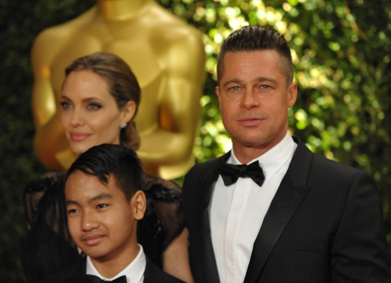 Brad Pitt mantuvo la primera reunión con su hijo Maddox. Angelina Jolie fue entrevistada por el FBI. FOTO AP
