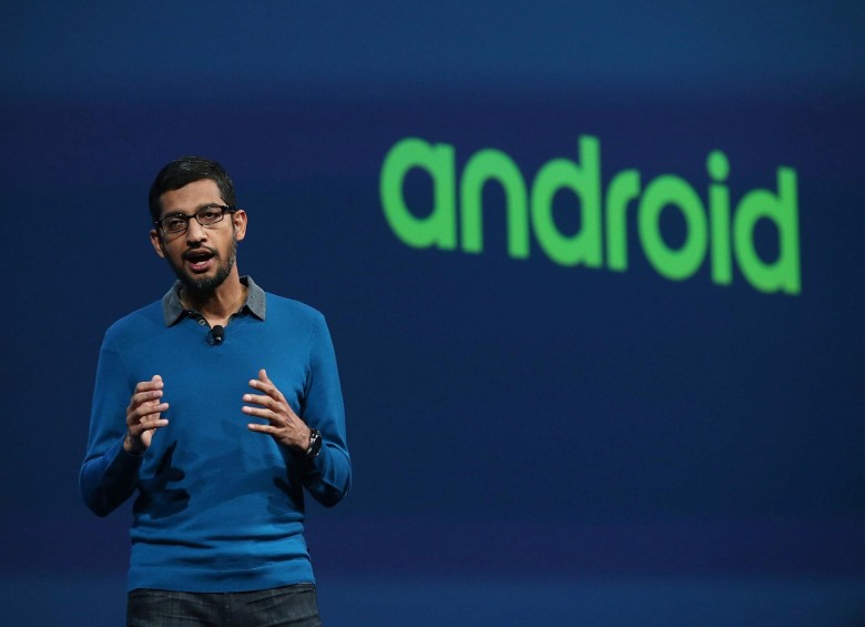 Los anuncios fueron hechos por Sundar Pichai, Vicepresidente de Google. FOTO AFP