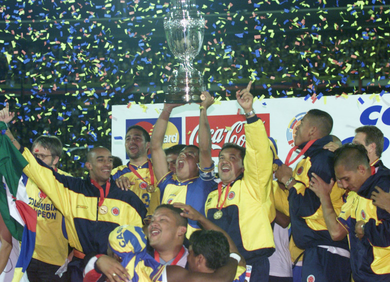Colombia solo ha sido campeón en una oportunidad en la Copa América, lo hizo en 2001 cuando fue anfitrión del certamen. FOTO ARCHIVO