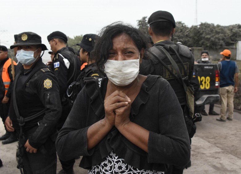 La atención de las víctimas, prioridad de los organismos de socorro. Foto afp