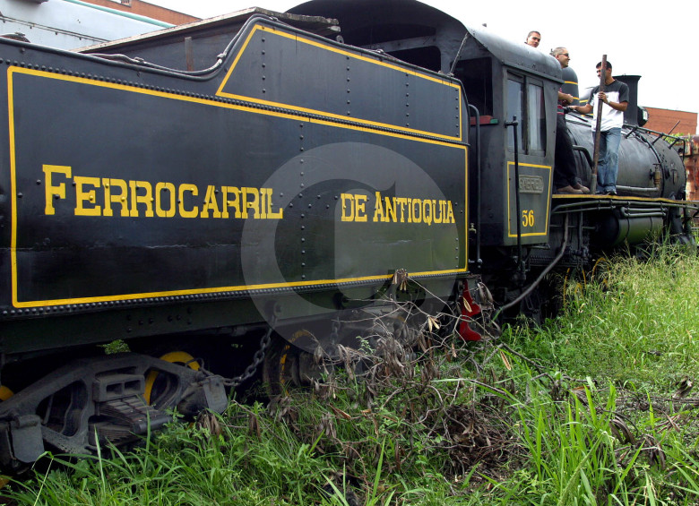 El ferrocarril de Antioquia dejó de funcionar en la década de los 70. Foto: Jaime Pérez 