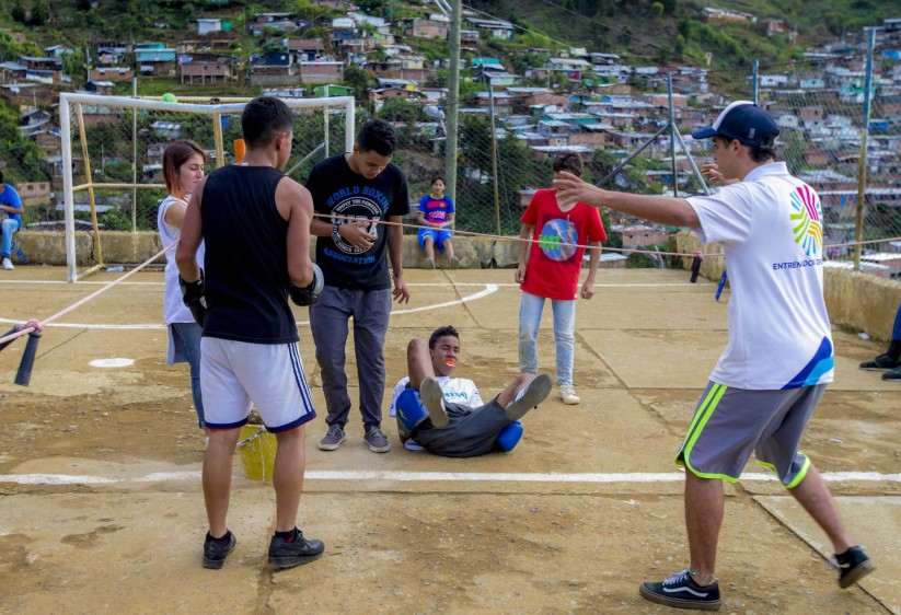 Los combates, a pesar de ser amistosos, parecen por la disputa de un título mundial. FOTO: JUAN ANTONIO SÁNCHEZ O.