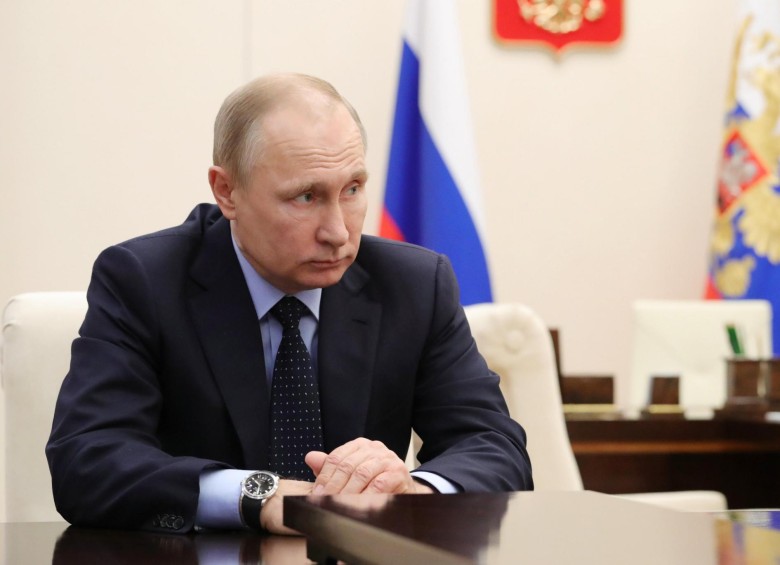 Vladimir Putin, presidente de Rusia. FOTO EFE