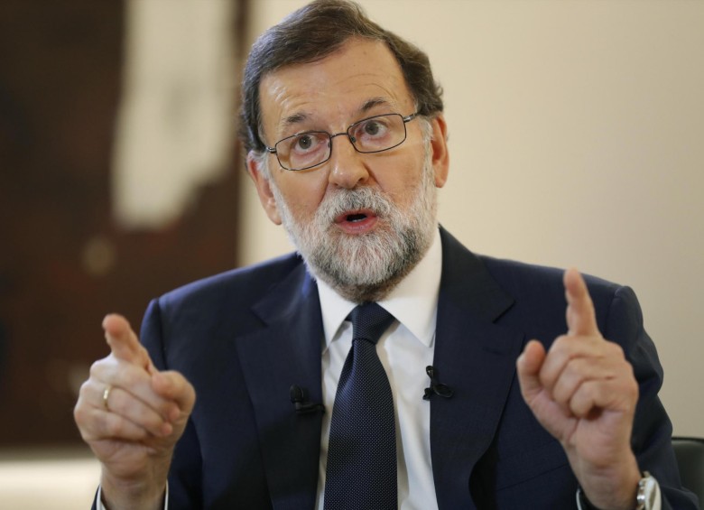 Mariano Rajoy, jefe del Gobierno español. FOTO: EFE