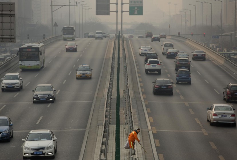 Durante esta semana fue noticia el tema de la contaminación en Beijing, China. FOTO AP