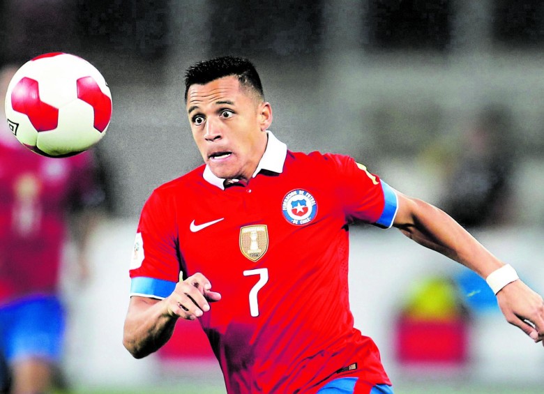 El delantero Alexis Sánchez acumula 31 goles con Chile, tres de ellos en la actual Eliminatoria Suramericana de Rusia-2018. FOTO ARCHIVO. 