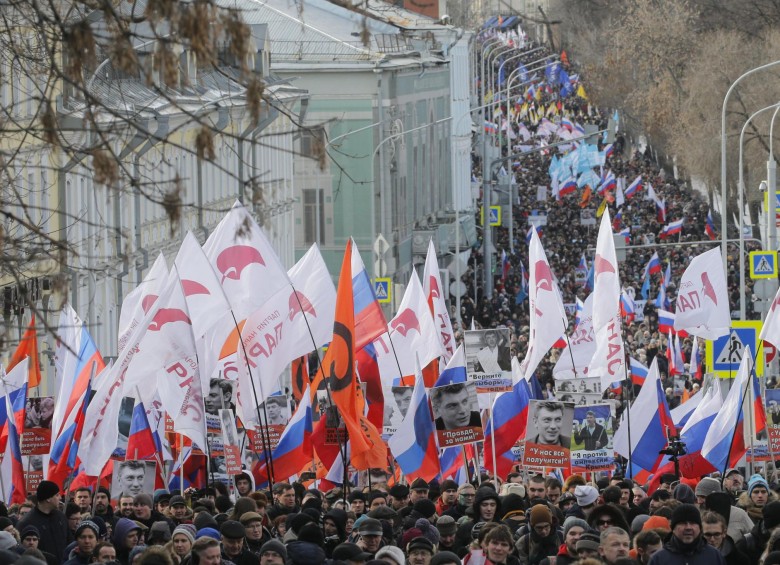 Nemtsov fue un destacado líder de la oposición a las políticas de Vladimir Putin. FOTO efe