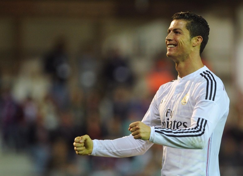 Cristiano Ronaldo marcó dos goles en el duelo Real Madrid 4-Eibar 0 y mantiene una cuota goleadora impresionante . FOTO AFP