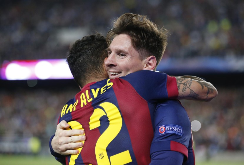A un cuarto de hora para el final, ni Luis Enrique ni Guardiola movieron ficha. Hasta que apareció Messi y dinamitó el partido. FOTO REUTERS