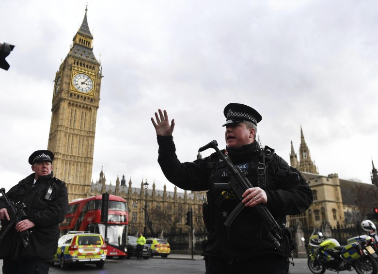 La capital británica ya ha vivido el terror que golpeó este miércoles en pleno centro. FOTO EFE
