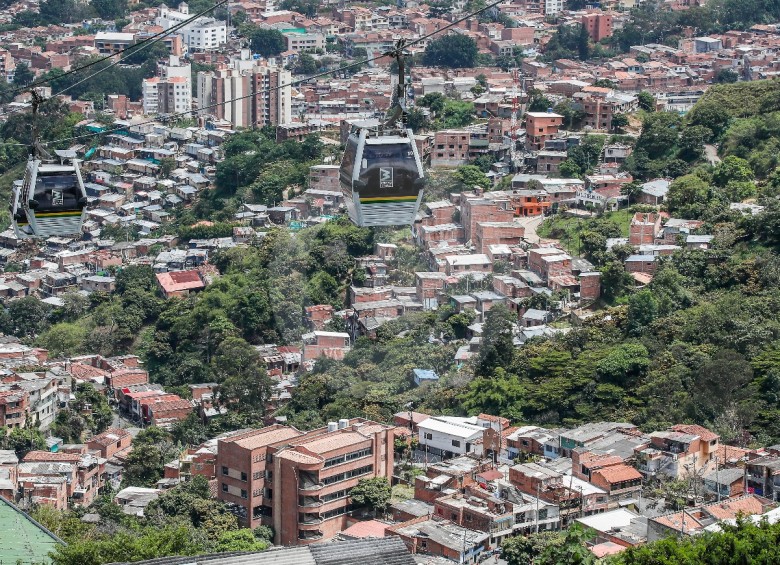Comuna 13 de Medellín. FOTO ROBINSON SÁENZ